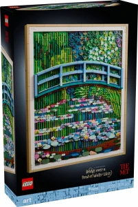 LEGO Klocki ART 31220 Claude Monet - Most nad stawem z liliami wodnymi