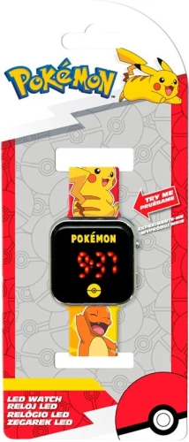 Kids Euroswan Zegarek LED Pokemon