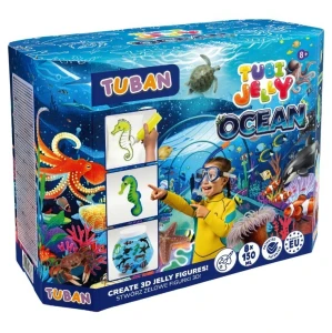 TUBAN Zestaw Tubi Jelly Ocean duże akwarium 8 kolorów