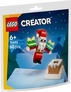 LEGO Klocki Creator 30692 Święty Mikołaj i świąteczny komin