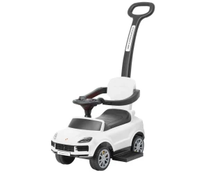 Milly Mally Jeździk z rączka Porsche Cayenne White biały