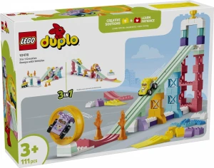 LEGO Klocki DUPLO 10478 Kreatywne rampy 3 w 1 z pojazdami