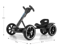 Milly Mally Pojazd gokart na akumulator Bolt czarny