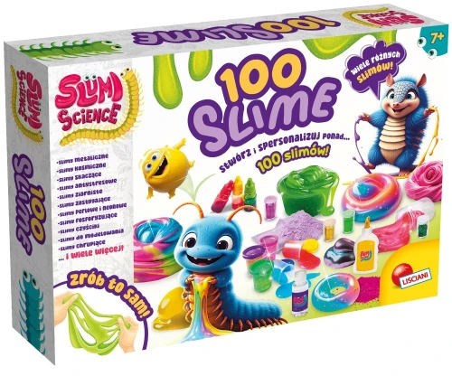 Lisciani Zestaw Slumi Science - 100 Slimów