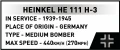 Cobi Klocki Klocki Heinkel HE 111 H-3 788 elementów