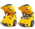 Milly Mally Zestaw mechanik warsztat silnik rozkręcalny N-Gine żółty