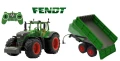 MALIK Zestaw traktor Fendt 1050 RC 1:16 ze zdalnie sterowaną przyczepą Jamara