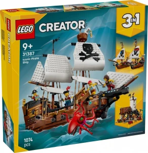 LEGO Klocki Creator 31387 Legendarny statek piracki