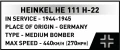 Cobi Klocki Klocki Heinkel HE 111 H-22 with V1 Flying Bomb 927 elementów