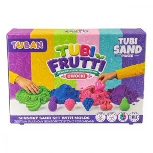 TUBAN Piasek sensoryczny - Zestaw Tubi Frutti