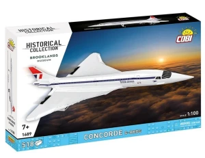 Cobi Klocki Klocki Samolot Concorde G-BBDG 518 elementów