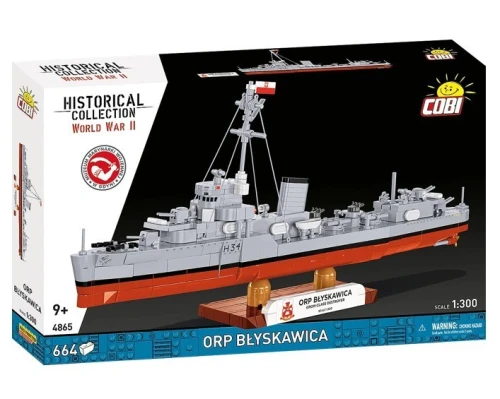 Cobi Klocki Klocki ORP Błyskawica 664 elementy