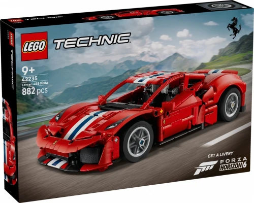 LEGO Klocki Technic 42235 Samochód Ferrari 488 Pista