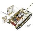 Cobi Klocki Klocki Jagdpanzer IV/70 (V) (Sd.Kfz.162/1) 1024 elementy