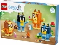 LEGO Klocki Bluey 11217 Rodzina Blue z klocków