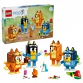 LEGO Klocki Bluey 11217 Rodzina Blue z klocków