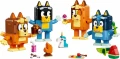 LEGO Klocki Bluey 11217 Rodzina Blue z klocków