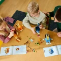 LEGO Klocki Bluey 11217 Rodzina Blue z klocków