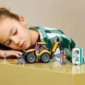 LEGO Klocki City 60480 Żółta koparko-ładowarka