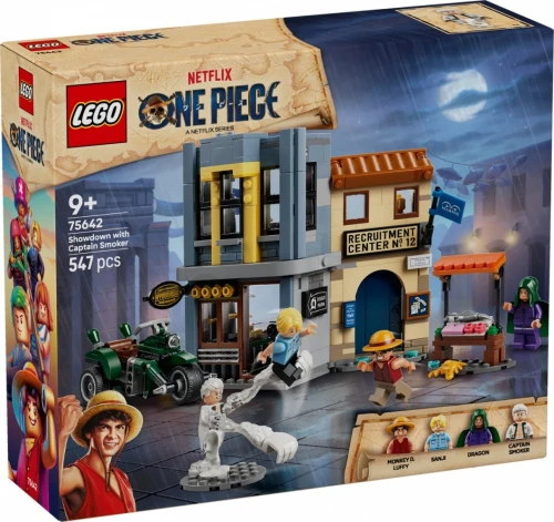 LEGO Klocki One Piece 75642 Starcie z kapitanem Smokerem