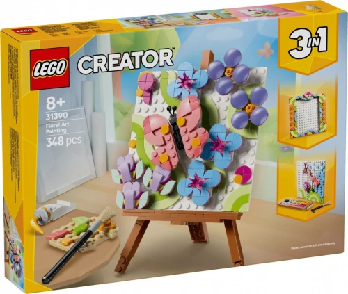 LEGO Klocki Creator 31390 Dekoracyjny obraz z kwiatami