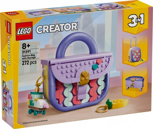 LEGO Klocki Creator 31391 Modna torebka ze schowkiem