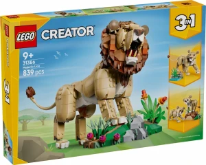 LEGO Klocki Creator 31386 Dzikie zwierzęta: Dumny lew