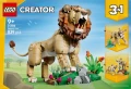 LEGO Klocki Creator 31386 Dzikie zwierzęta: Dumny lew