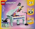 LEGO Klocki Creator 31392 Dekoracyjny fortepian z kotem