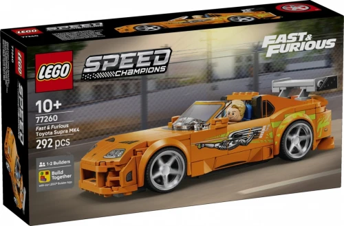 LEGO Klocki Speed Champions 77260 Szybcy i wściekli Toyota Supra MK4