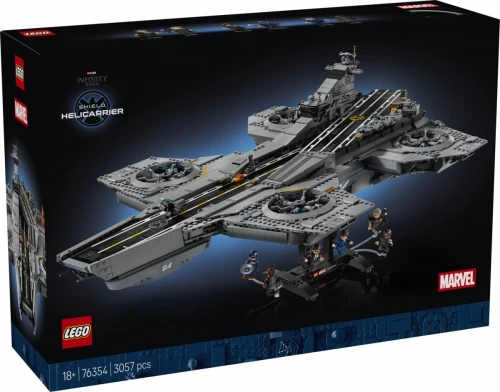 LEGO Klocki Marvel Super Heroes 76354 Lotniskowiec T.A.R.C.Z.Y