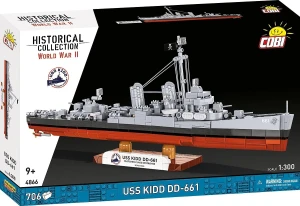Cobi Klocki Klocki USS Kidd DD-661