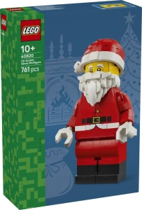 LEGO Klocki Iconic 40820 Powiększona minifigurka Świętego Mikołaja