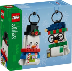 LEGO Klocki Iconic 40812 Ozdoby z bałwankami