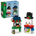 LEGO Klocki Iconic 40812 Ozdoby z bałwankami