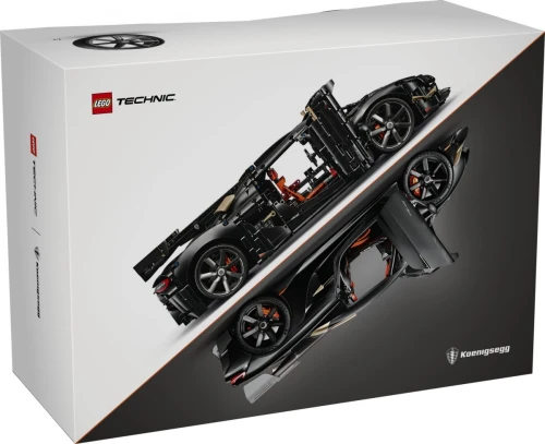 LEGO Klocki Technic 42232 Koenigsegg Sadairs Spear Megacar
