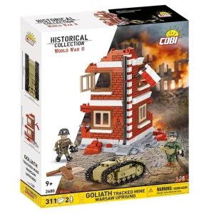Cobi Klocki Klocki Goliath Sterowana mina z Powstania Warszawskiego 311 elementów