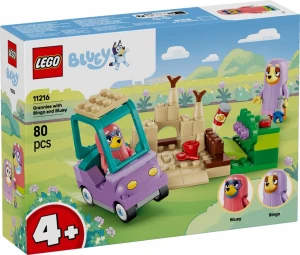 LEGO Klocki Bluey 11216 Babunie z Bingo i Blue