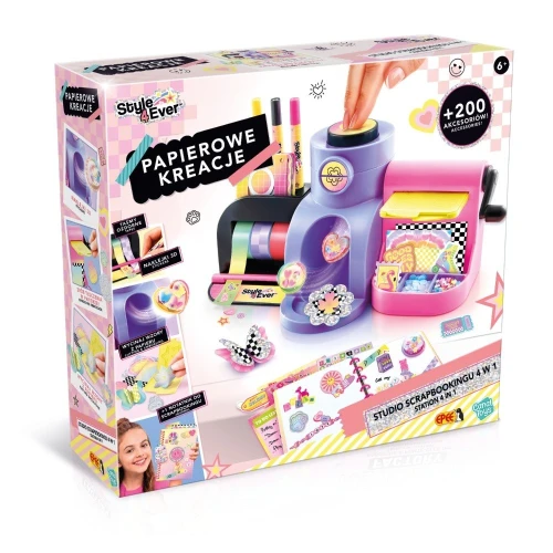 Epee Zestaw Papierowe Kreacje Studio Scrapbooking 4w1