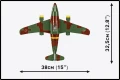 Cobi Klocki Klocki Messerschmitt Me-262-1A 505 klocków