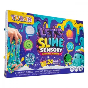 TUBAN Zestaw Kalendarz Adwentowy Lets Slime
