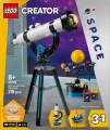 LEGO Klocki Creator 31378 Teleskop do odkrywania kosmosu