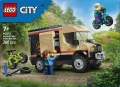 LEGO Klocki City 60512 Furgonetka z rowerami górskimi