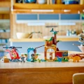 LEGO Klocki Jurassic World 77981 Welociraptor, stegozaur i pteranodon - Centrum ratunkowe