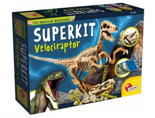 Lisciani Zestaw I'm Genius Superkit Velociraptor