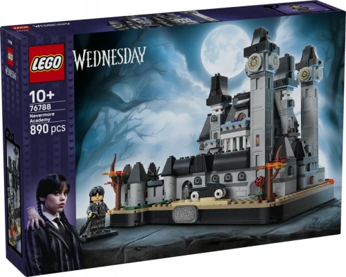 LEGO Klocki Wednesday 76788 Akademia Nevermore