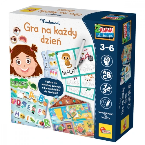Lisciani Gra na każdy dzień Montesori