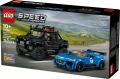 LEGO Klocki Speed Champions 77264 Jaguar Project 7 i Land Rover Defender