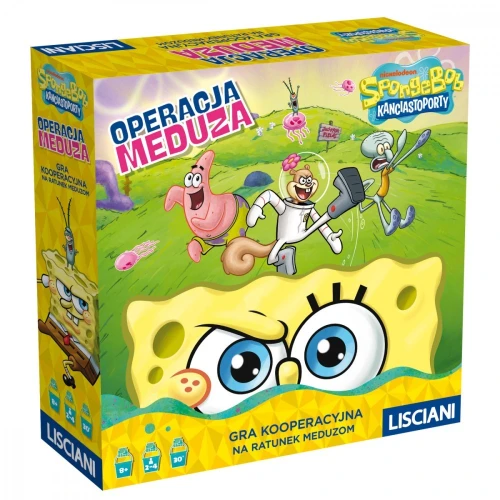 Lisciani Gra Operacja meduza Spongebob