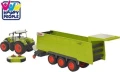 MALIK Happy People Traktor Claas Axion R/C z przyczepą Cargos